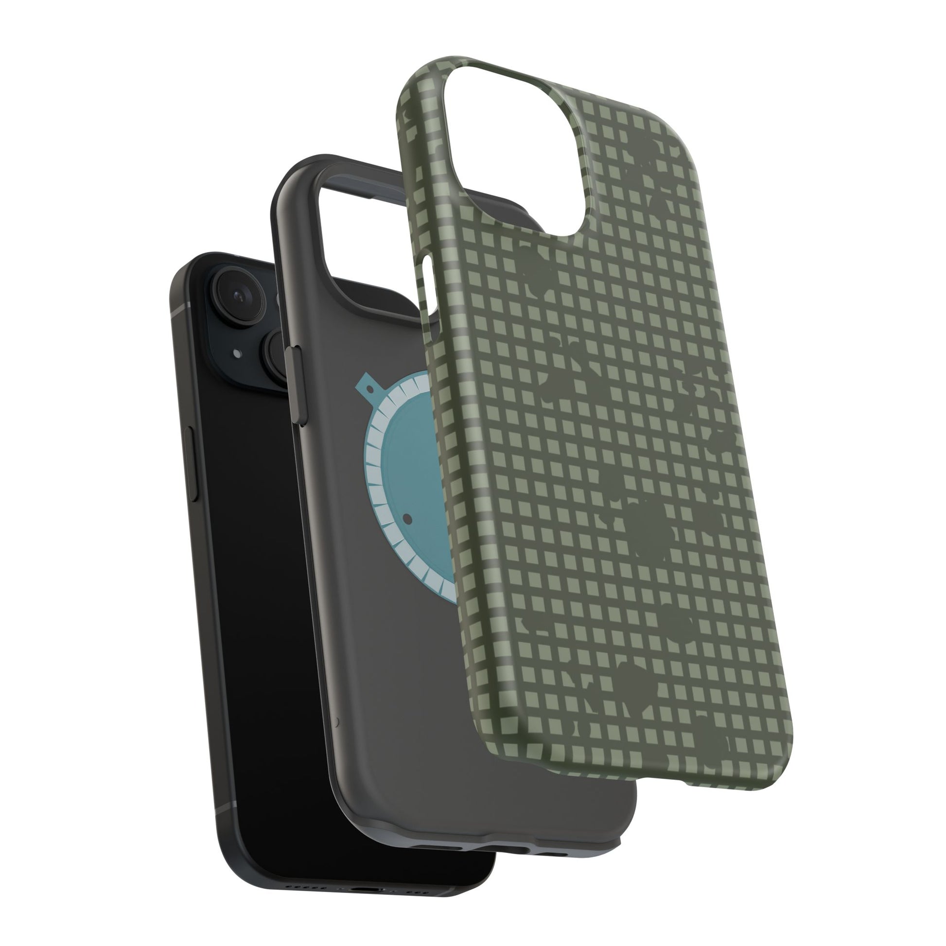 Desert Night Camo MagSafe iPhone 15 Casetry Case