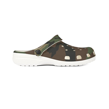 U.S. M81 Woodland Camo EVA Clogs