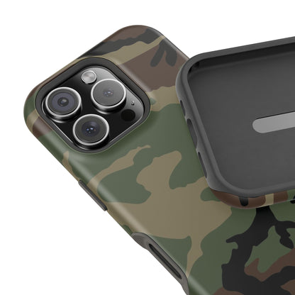 M81 Woodland Camo Magsafe iPhone 16 Pro Field Case _ Concealing Coloration
