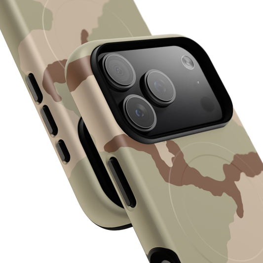 Three-Color Desert Camo MagSafe iPhone 17 Pro Field Case