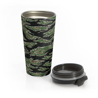 Tiger Stripe LLS Camo Stainless Steel 15oz Travel Mug.