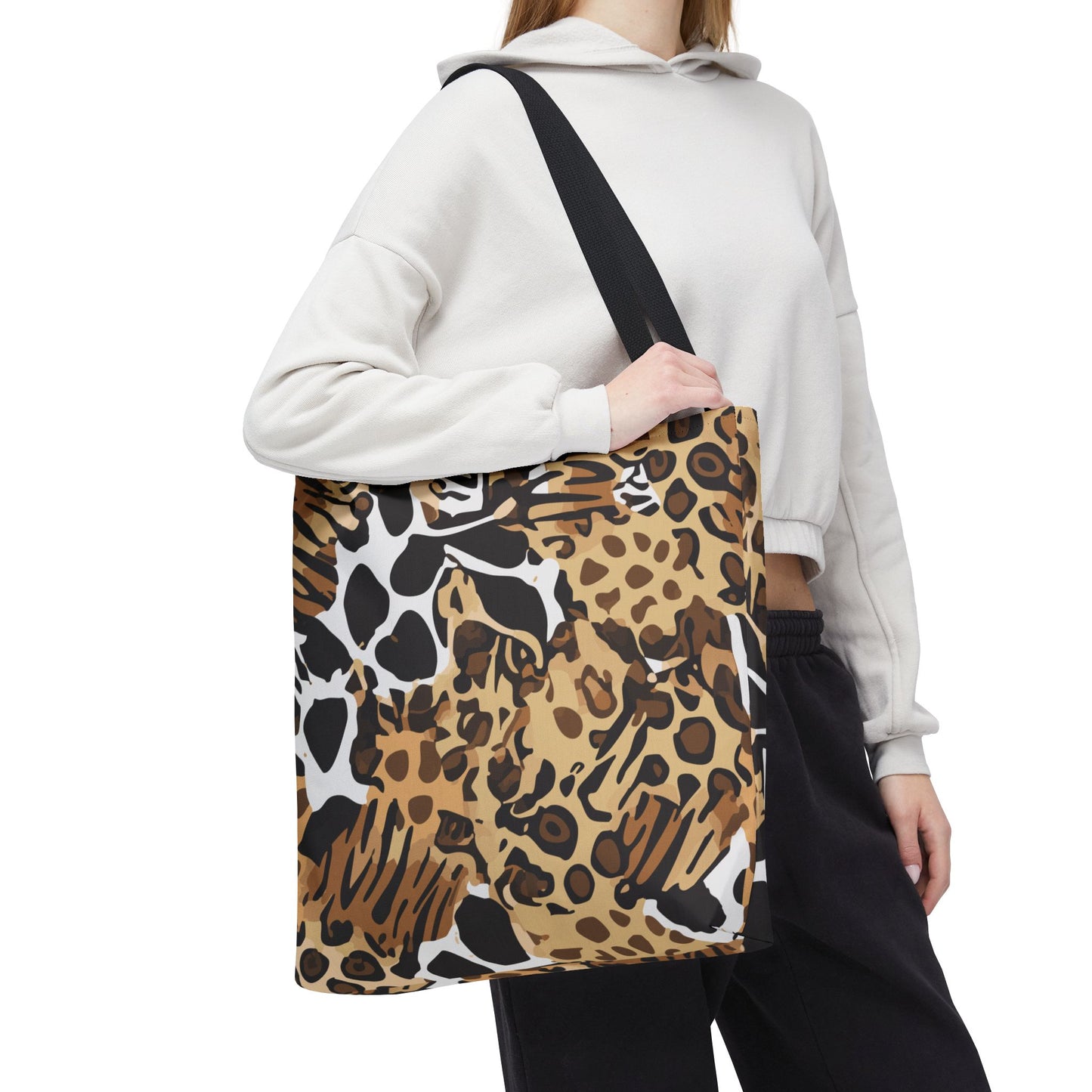 Animals Camo Vertical Tote Bag - Concealing Coloration