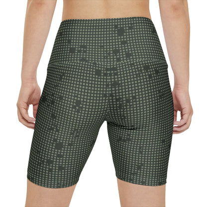 Desert Night Camo High-Rise Bike Shorts