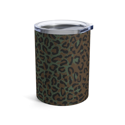 Leopard Spot Camo 10oz Tumbler.