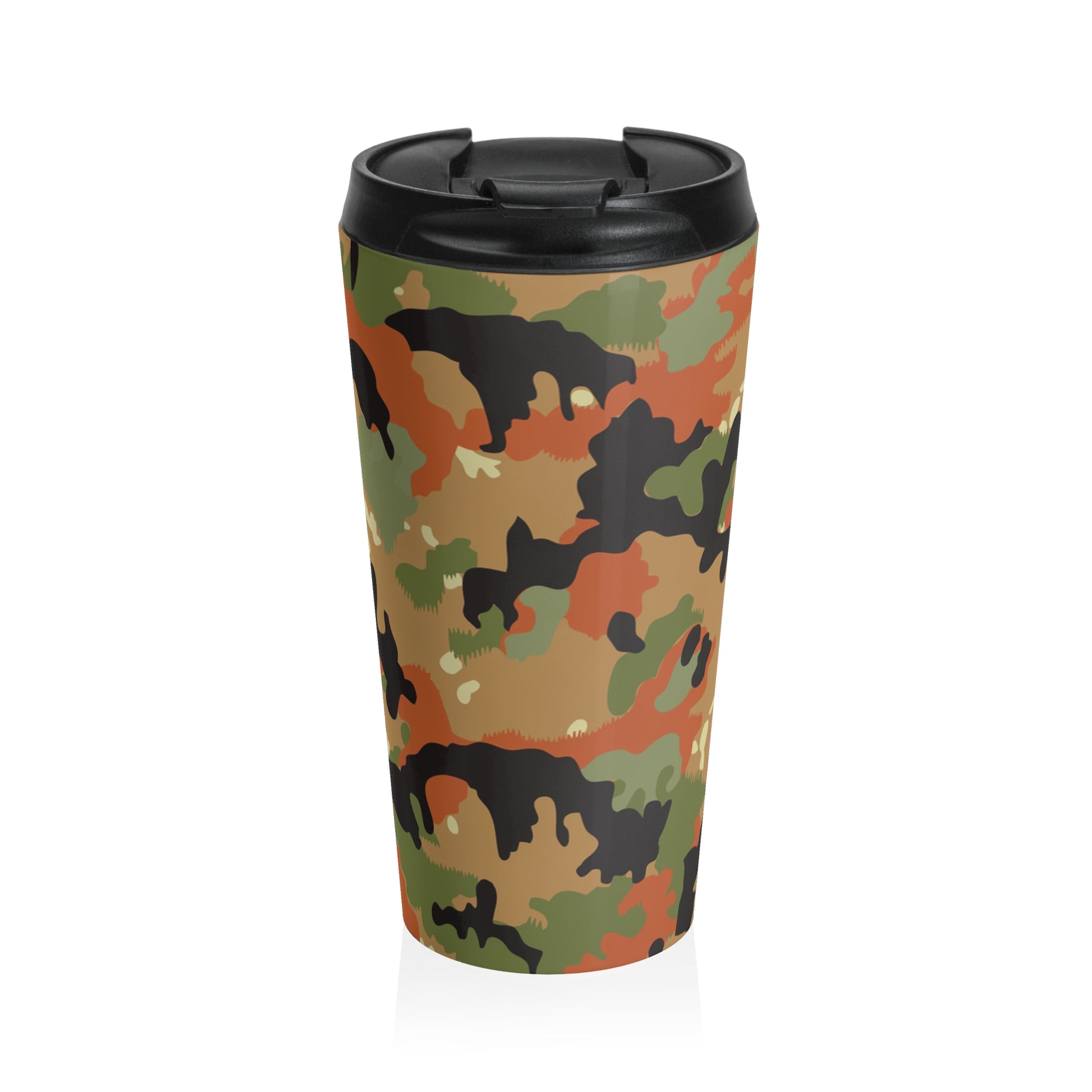 Leibermuster Camo Stainless Steel Travel Mug.