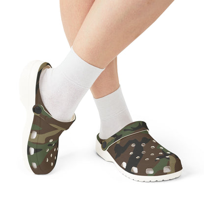 U.S. M81 Woodland Camo EVA Clogs