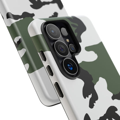 Three-Color Snow Camo Galaxy S26 Ultra Field Case