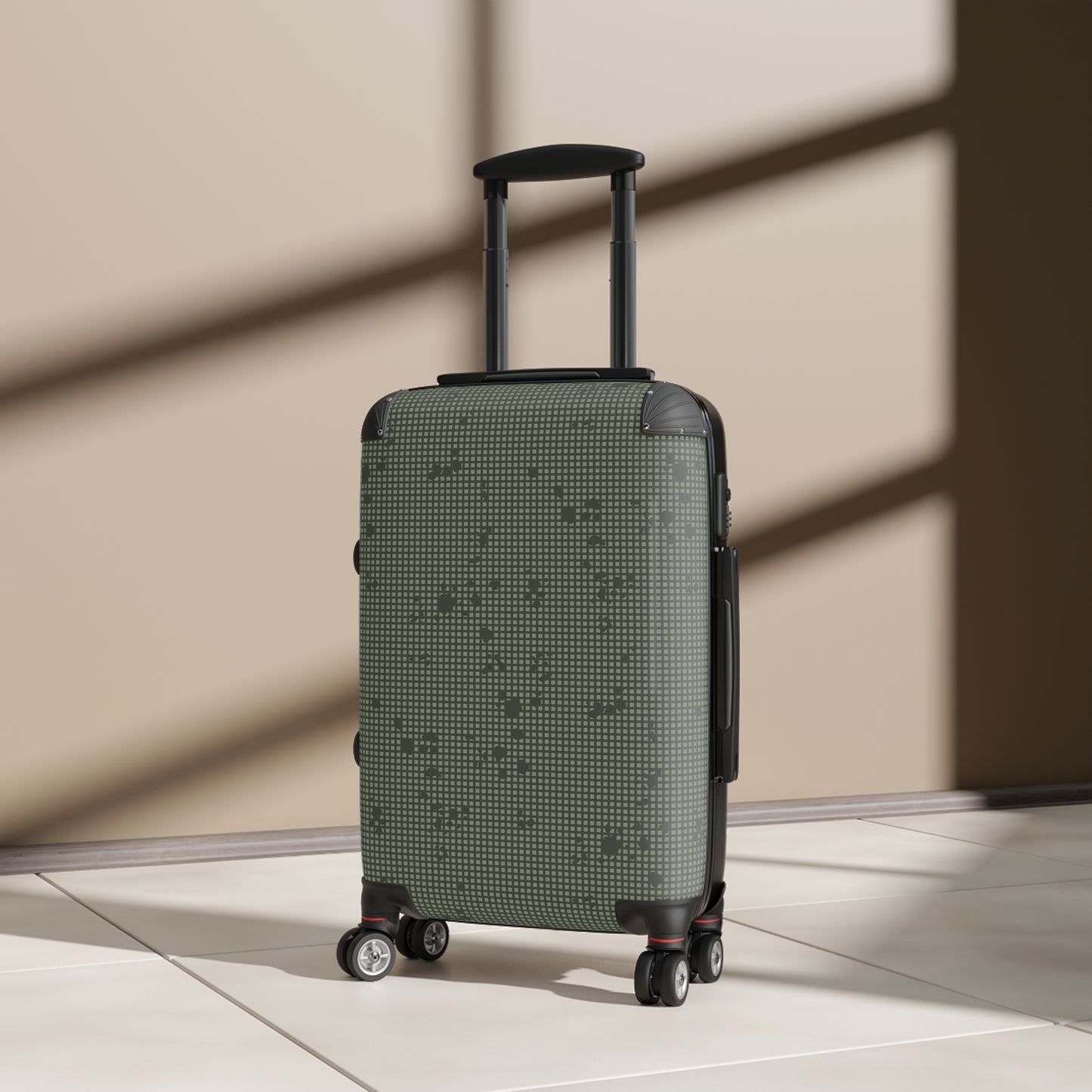 Desert Night Camo Carry-On Roller Suitcase