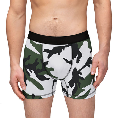 Three-Color Snow Camo Boxer Briefs _ Concealing Coloration
