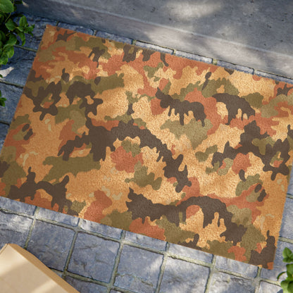 Leibermuster Camouflage Doormat