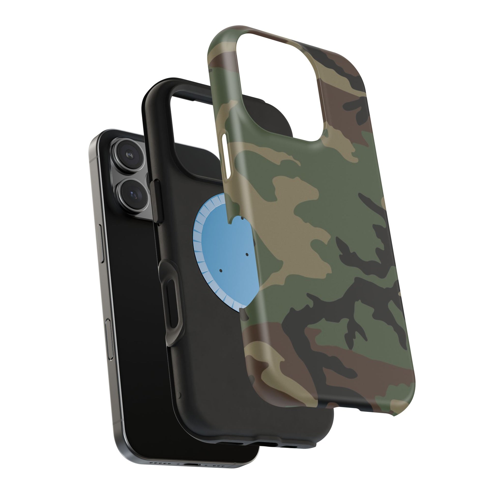 M81 Woodland Camo Magsafe iPhone 16 Pro Field Case _ Concealing Coloration