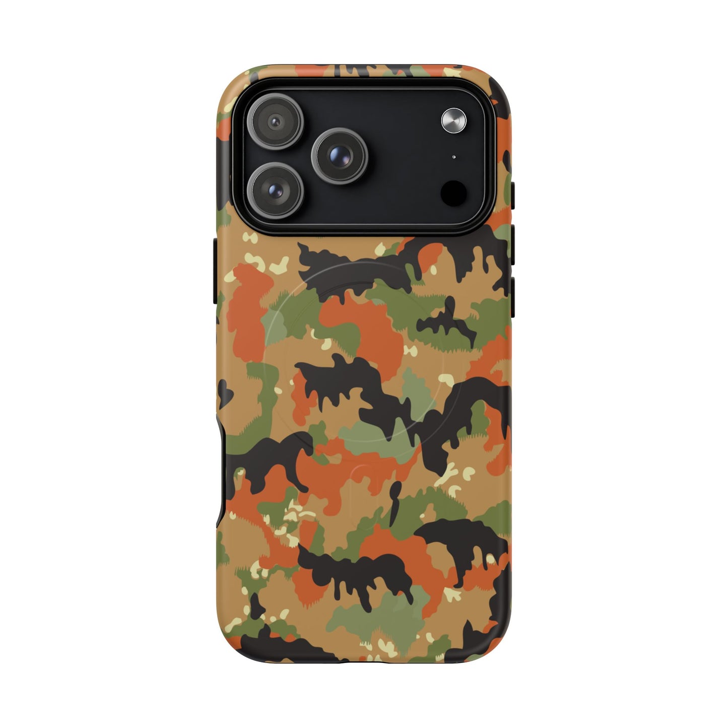 Leibermuster Camo MagSafe iPhone 17 Field Case