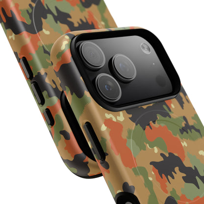 Leibermuster Camo MagSafe iPhone 17 Field Case