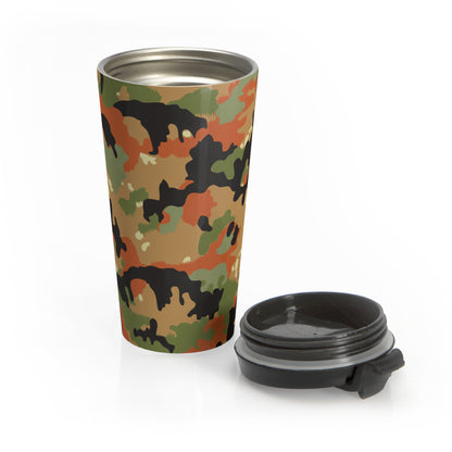 Leibermuster Camo Stainless Steel Travel Mug.