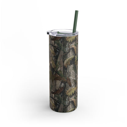 Blind Max HD Camo Skinny 20oz Tumbler with Straw.