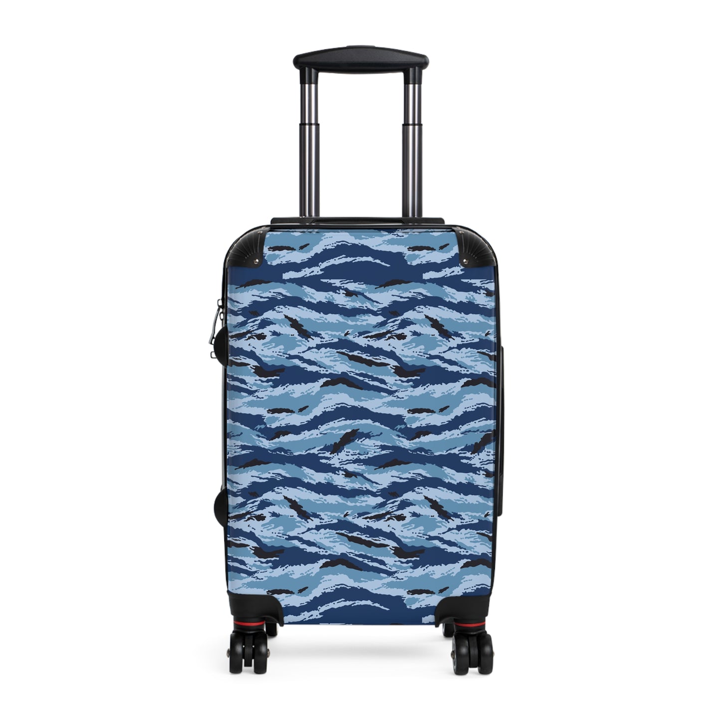 Kamysh Blue Camo Carry-On Roller Suitcase