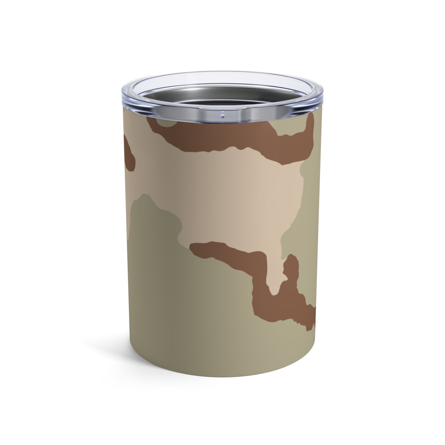 Three-Color Desert Camo 10oz Tumbler.