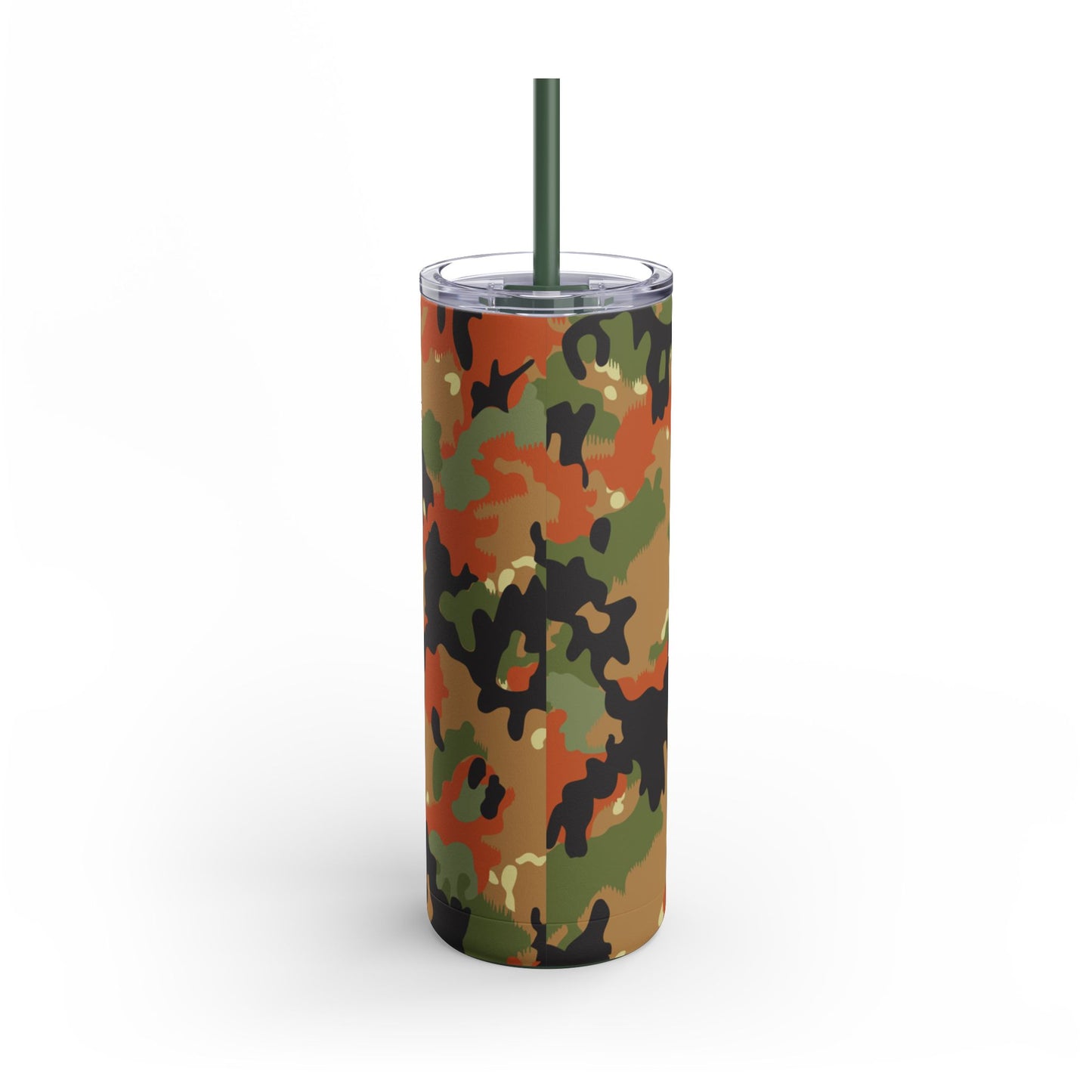 Leibermuster Camo Skinny 20oz Tumbler with Straw.