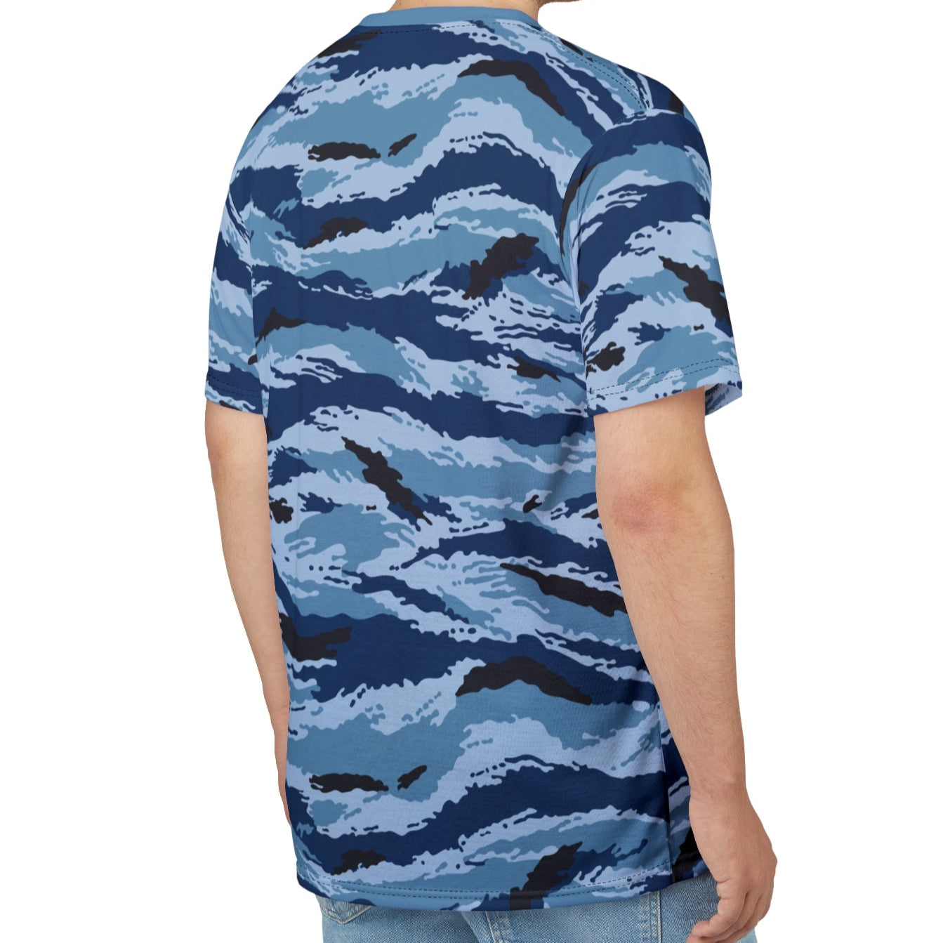 Kamysh Blue Camo Midweight T-Shirt