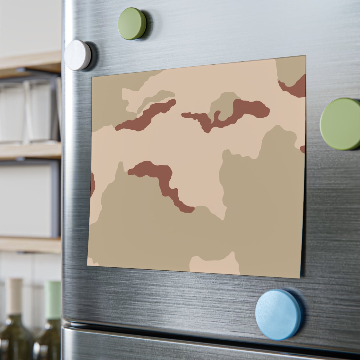Three-Color Desert Camo Post-it Notepad _ Concealing Coloration
