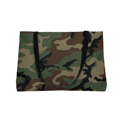 M81 Woodland Camo Horizontal Tote Bag