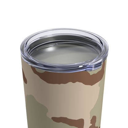 Three-Color Desert Camo 10oz Tumbler.