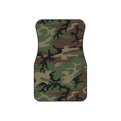 M81 Woodland Camo All-Weather Car Mats (Set of 4)