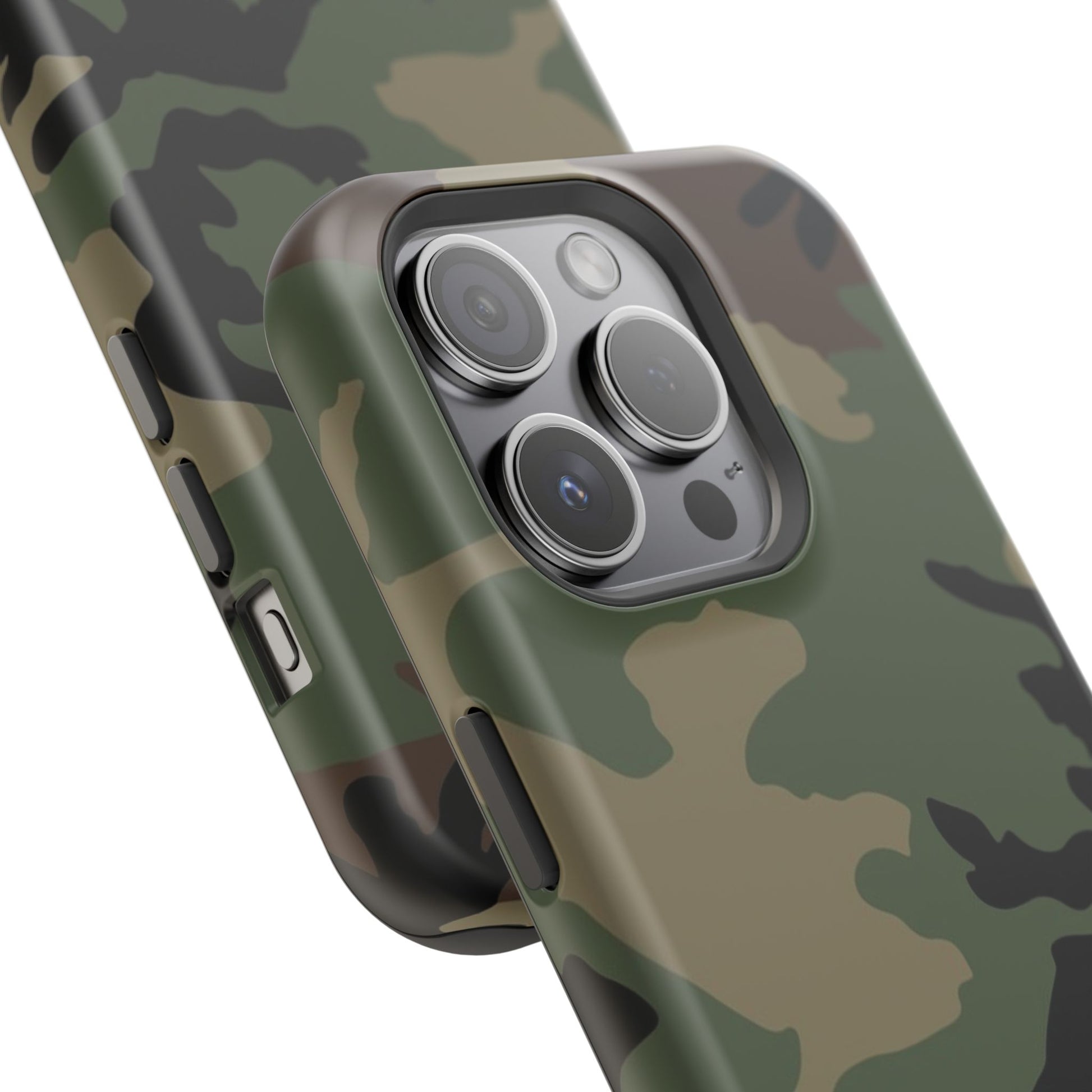 M81 Woodland Camo Magsafe iPhone 15 Pro Field Case