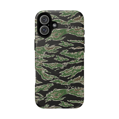 Tiger Stripe LLS Camo MagSafe iPhone 16 Plus Field Case