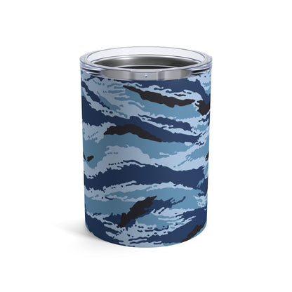 Kamysh Blue Camo 10oz Tumbler.