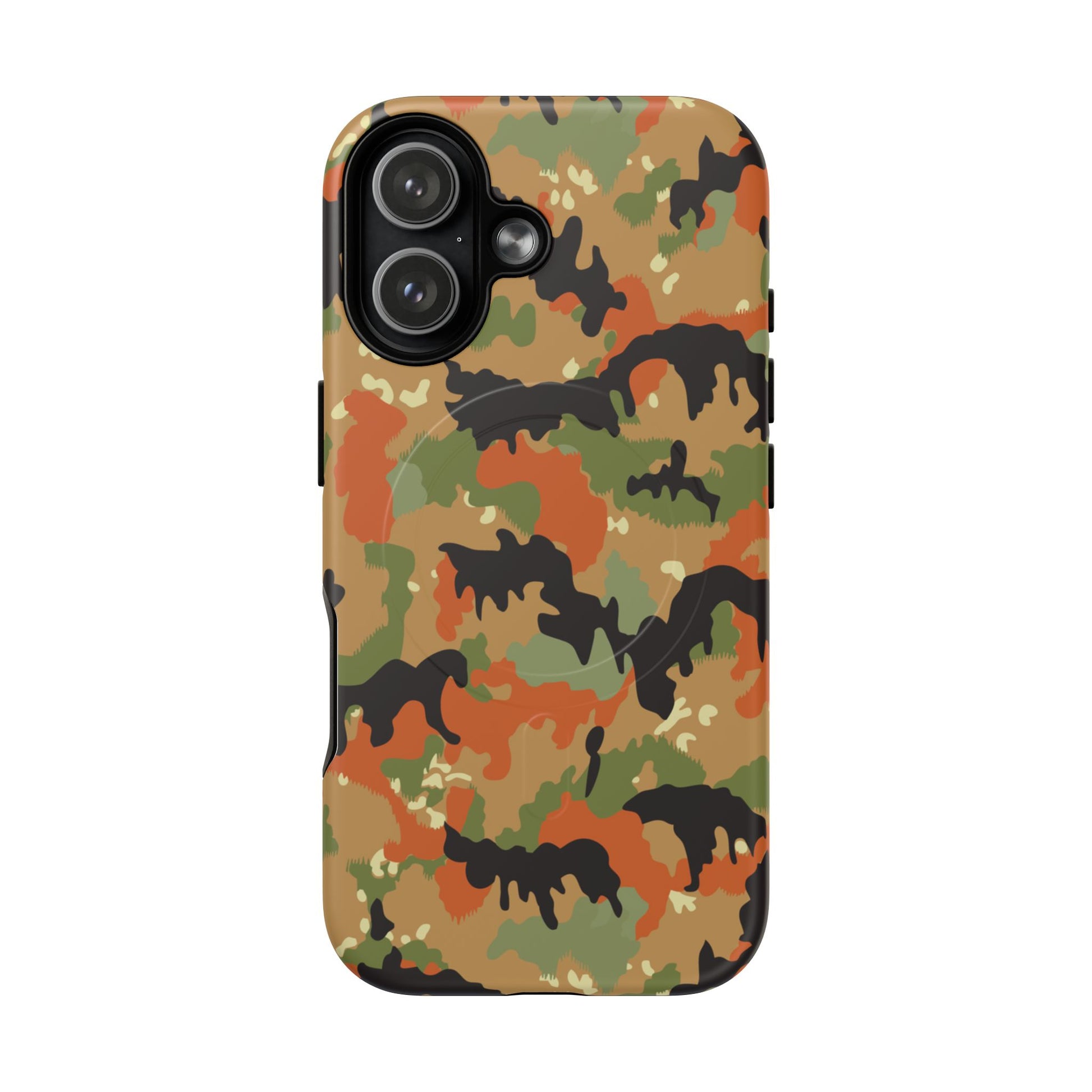 Leibermuster Camo MagSafe iPhone 17 Field Case