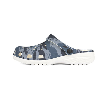 Kamysh Blue Camo EVA Clog