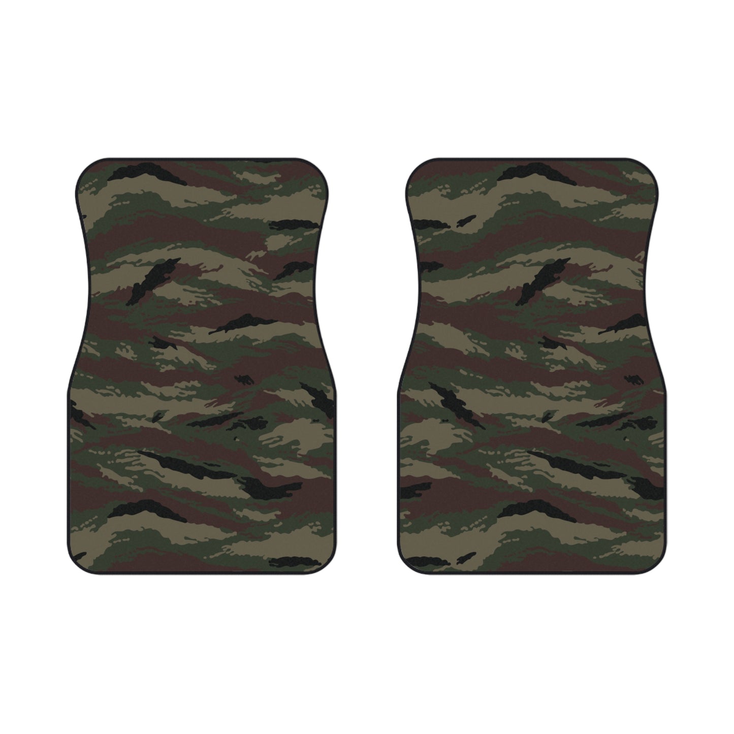 Kamysh Woodland Camo Front Seat Car Mats (Set of 2).