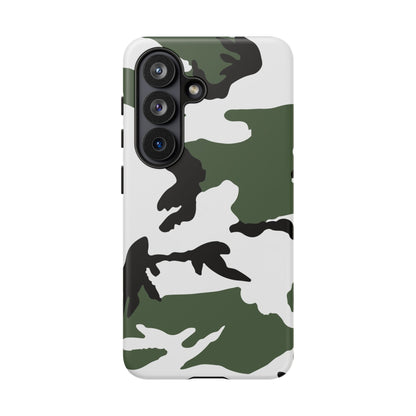Three-Color Snow Camo Galaxy S26 Field Case