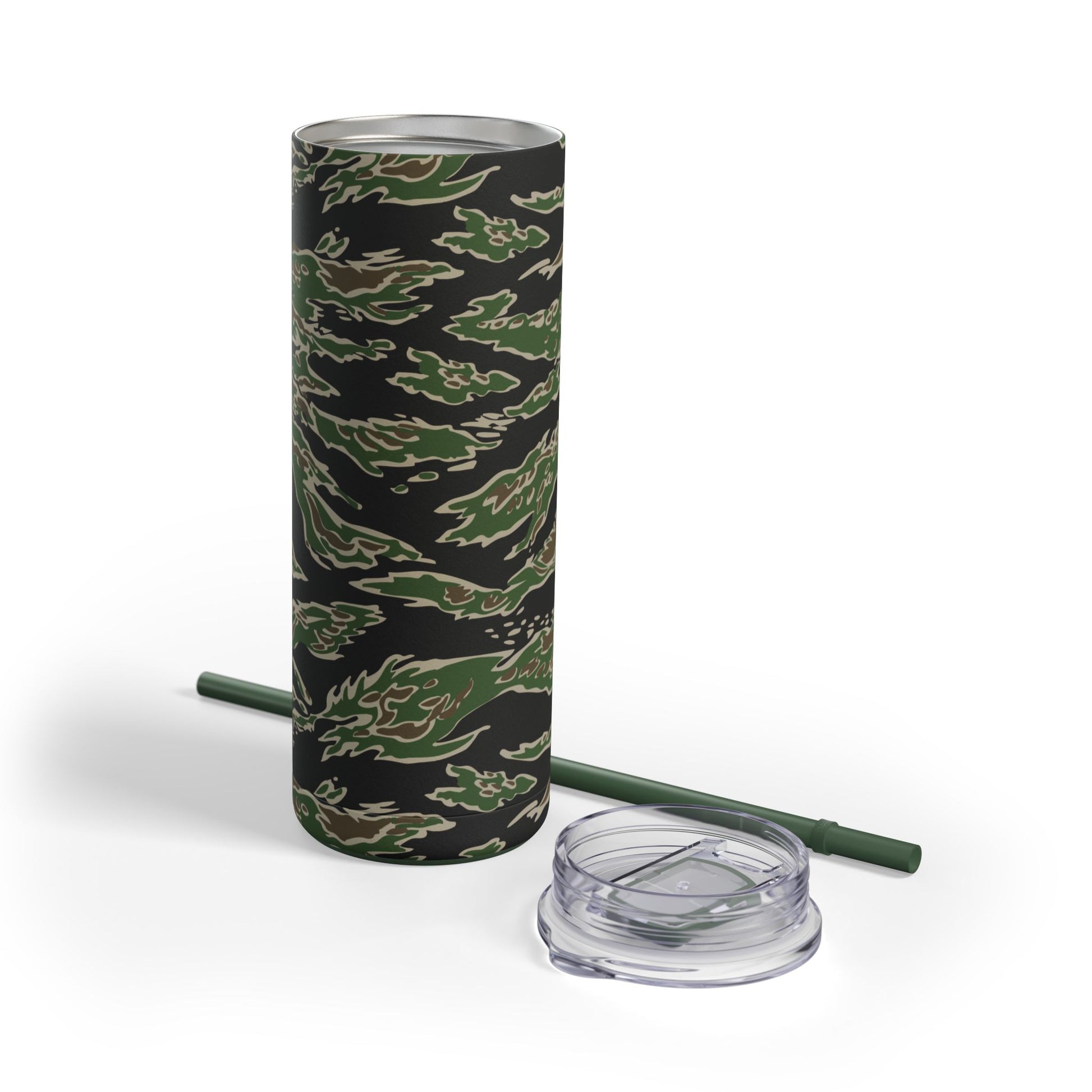 Tiger Stripe LLS Camo Skinny 20oz Tumbler with Straw