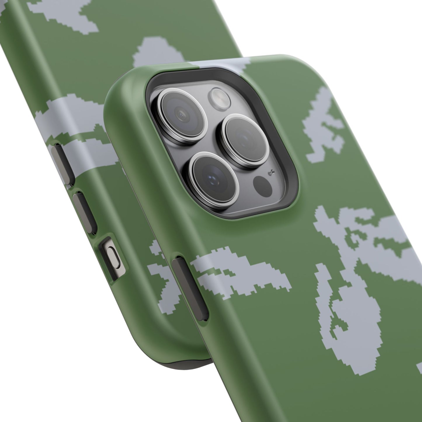 KLMK Camo MagSafe iPhone 15 Pro Max Field Case _ Concealing Coloration
