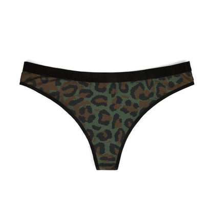 Leopard Spot Camo Thong