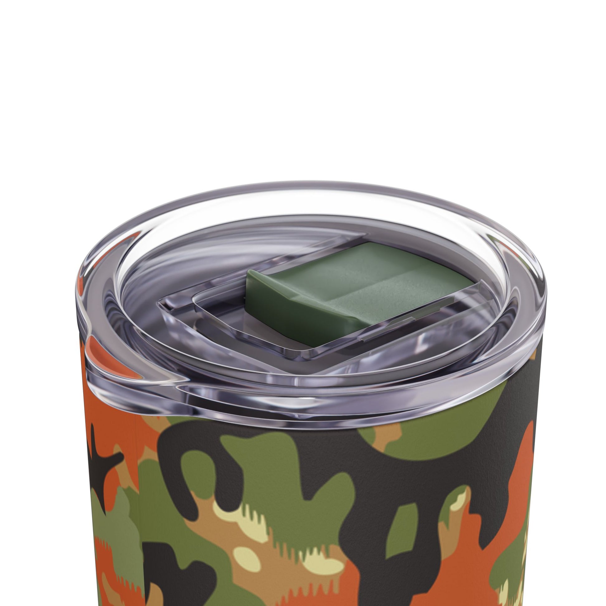 Leibermuster Camo Skinny 20oz Tumbler with Straw.