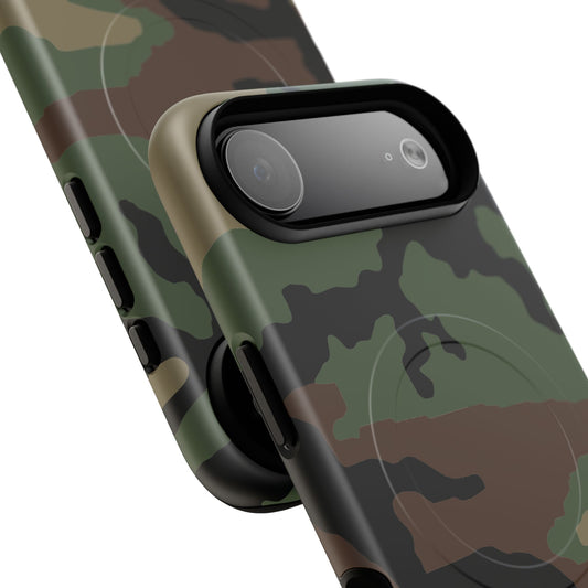 M81 Woodland Camo MagSafe iPhone 17 Air Field Case