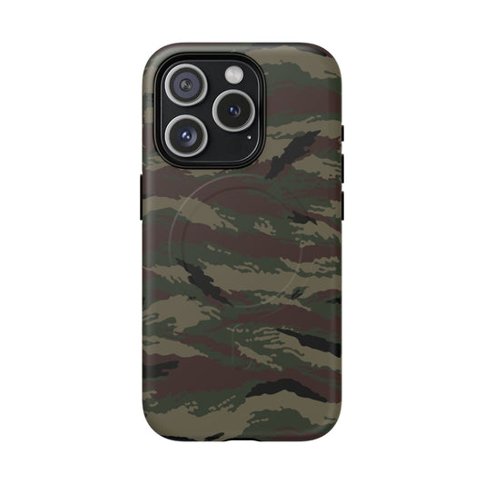 Kamysh Woodland Camo Magsafe iPhone 15 Pro Field Case