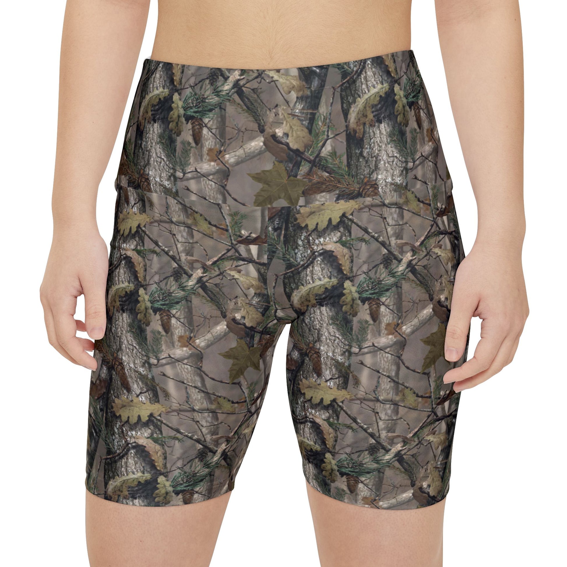 Blind Max HD Camo High-Rise Bike Shorts