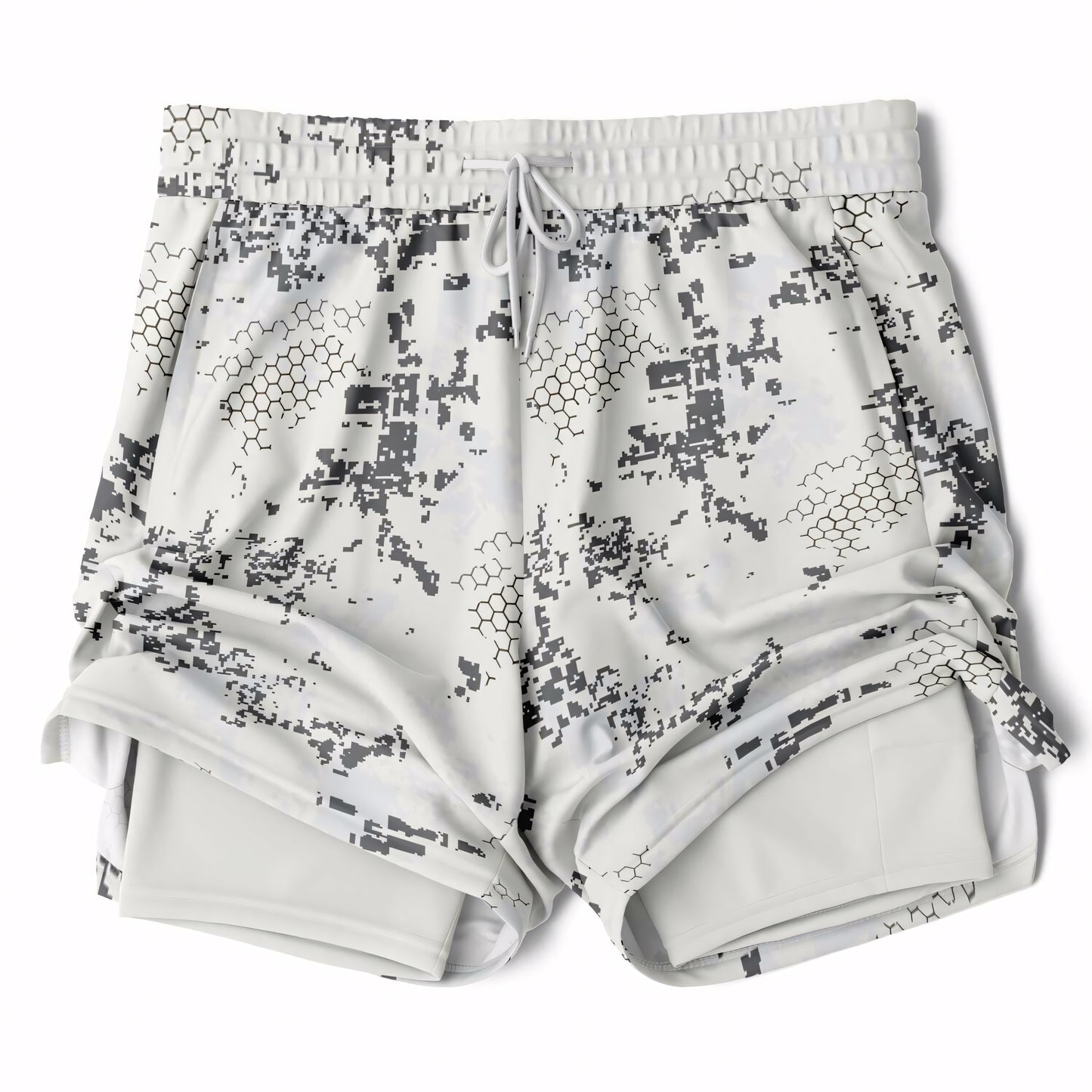 Blindtech Snow Camo Lined Shorts 7"