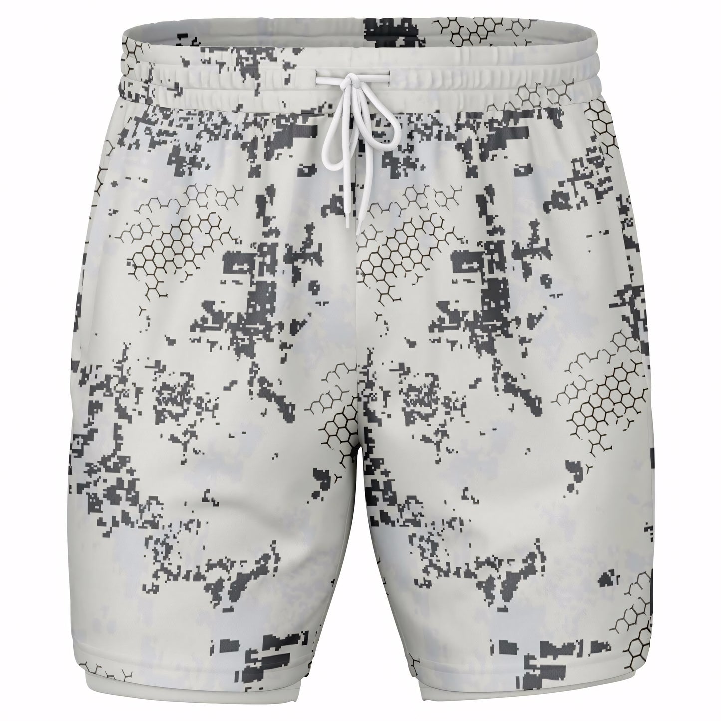 Blindtech Snow Camo Lined Shorts 7"