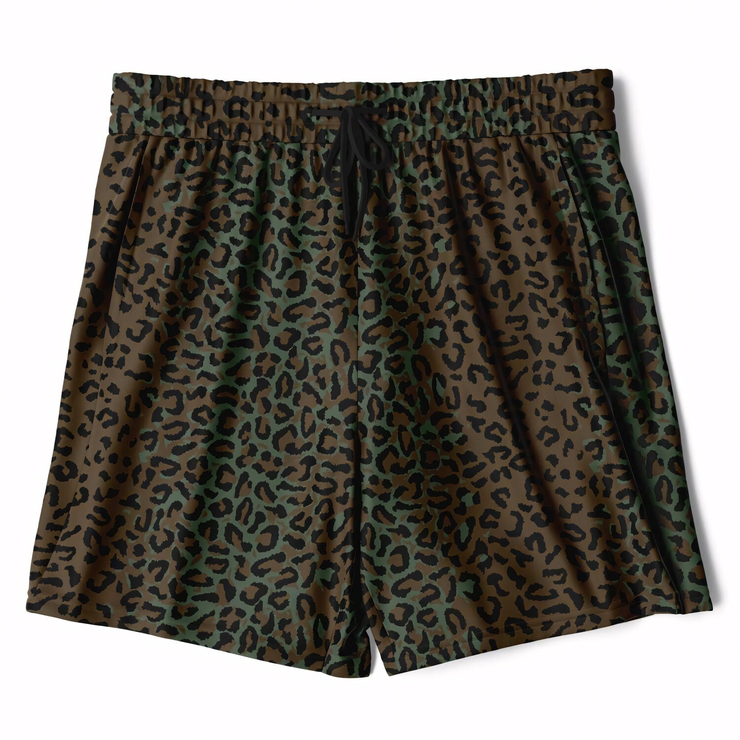 Leopard Spot Camo Lined Shorts 7"