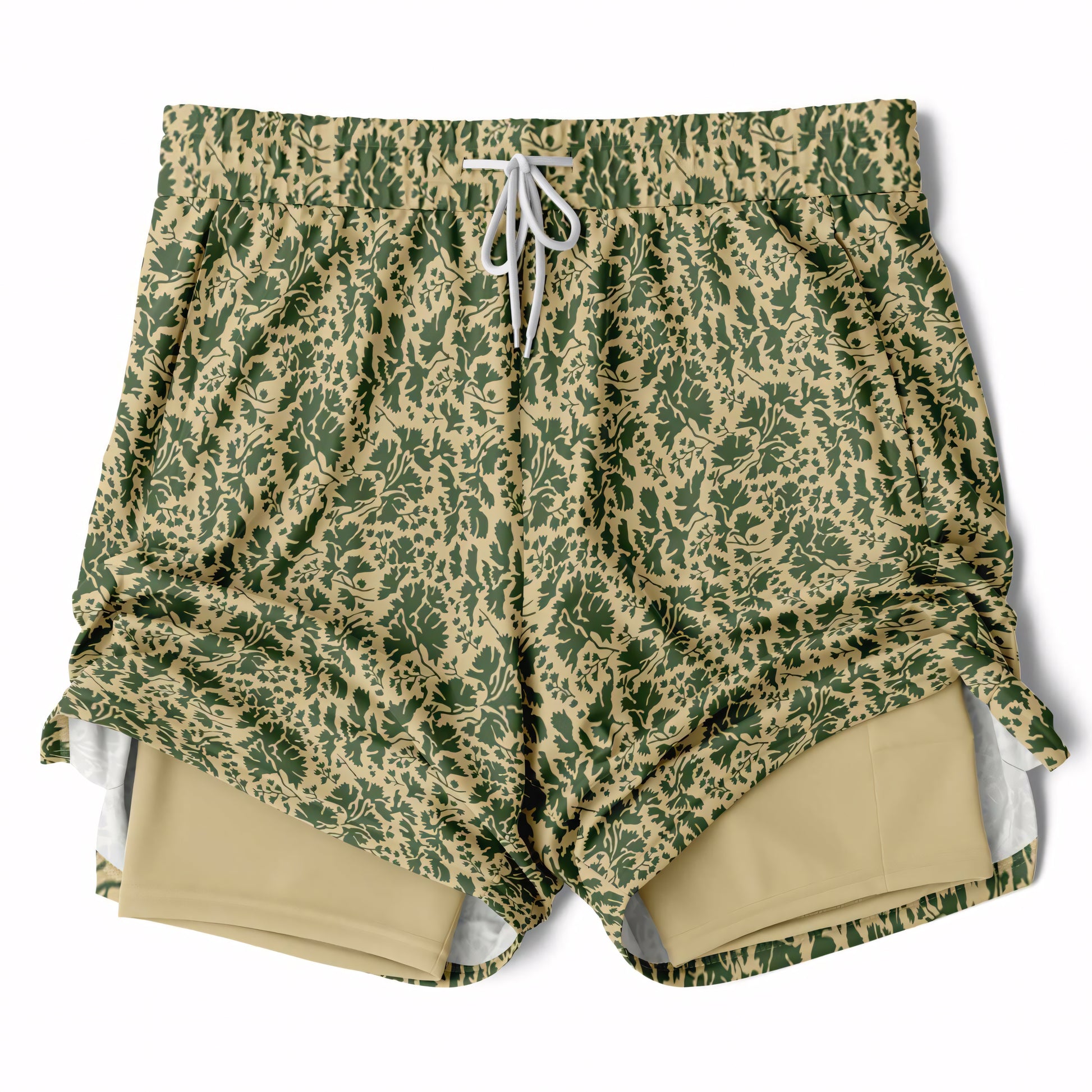 Pietruszka Camo Lined Shorts 7"