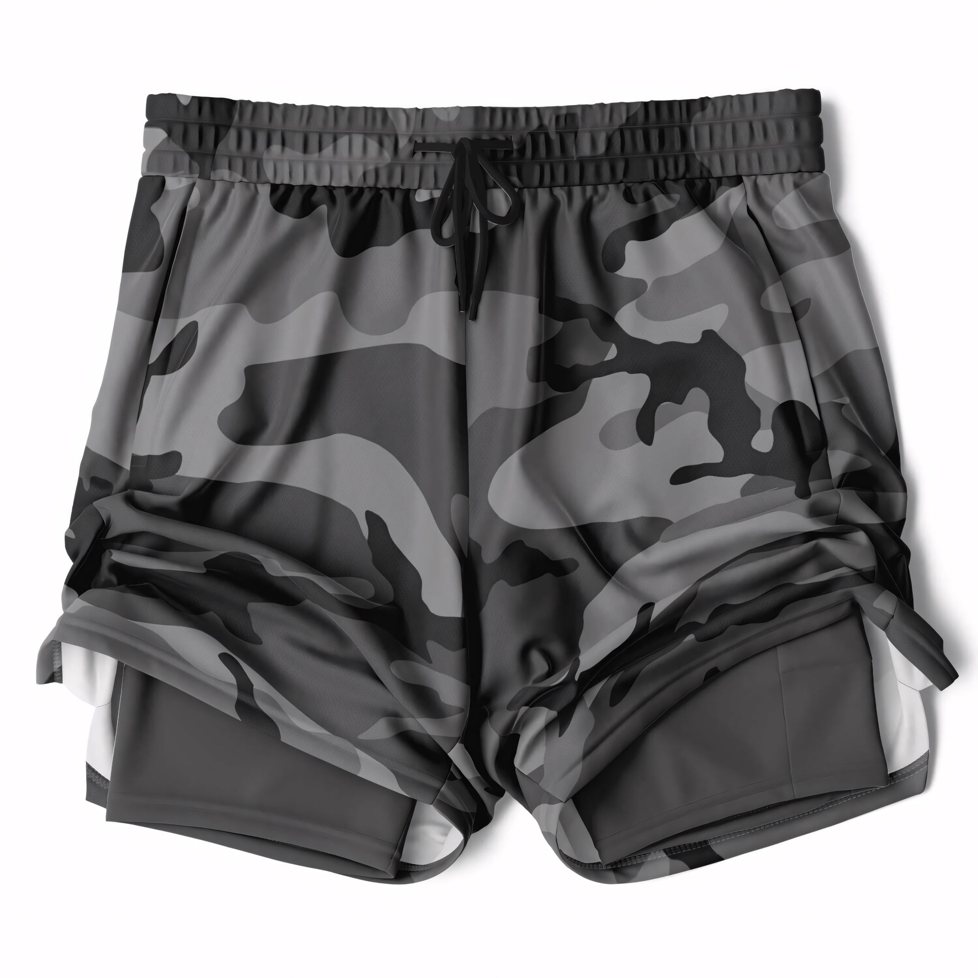 M81 Urban Camo Lined Shorts 7" (Gray-Dominant)