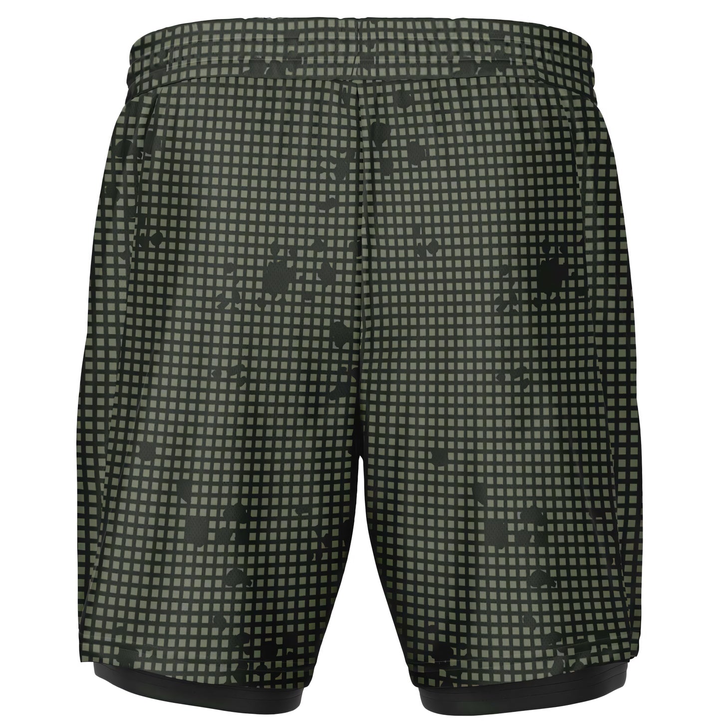 Desert Night Camo Lined Shorts 7"