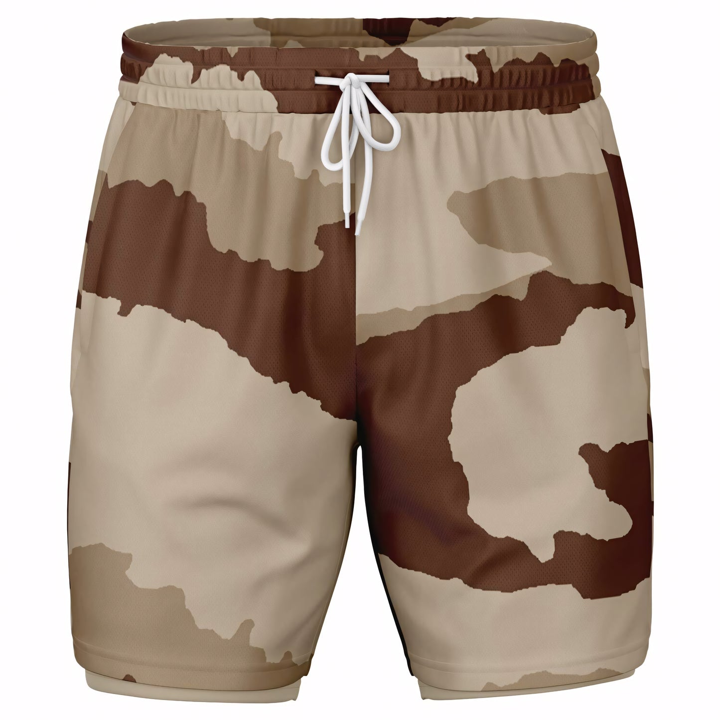 Daguet Desert Camo Lined Shorts 7"