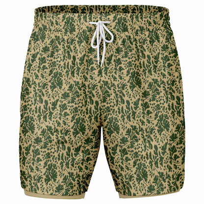 Pietruszka Camo Lined Shorts 7"