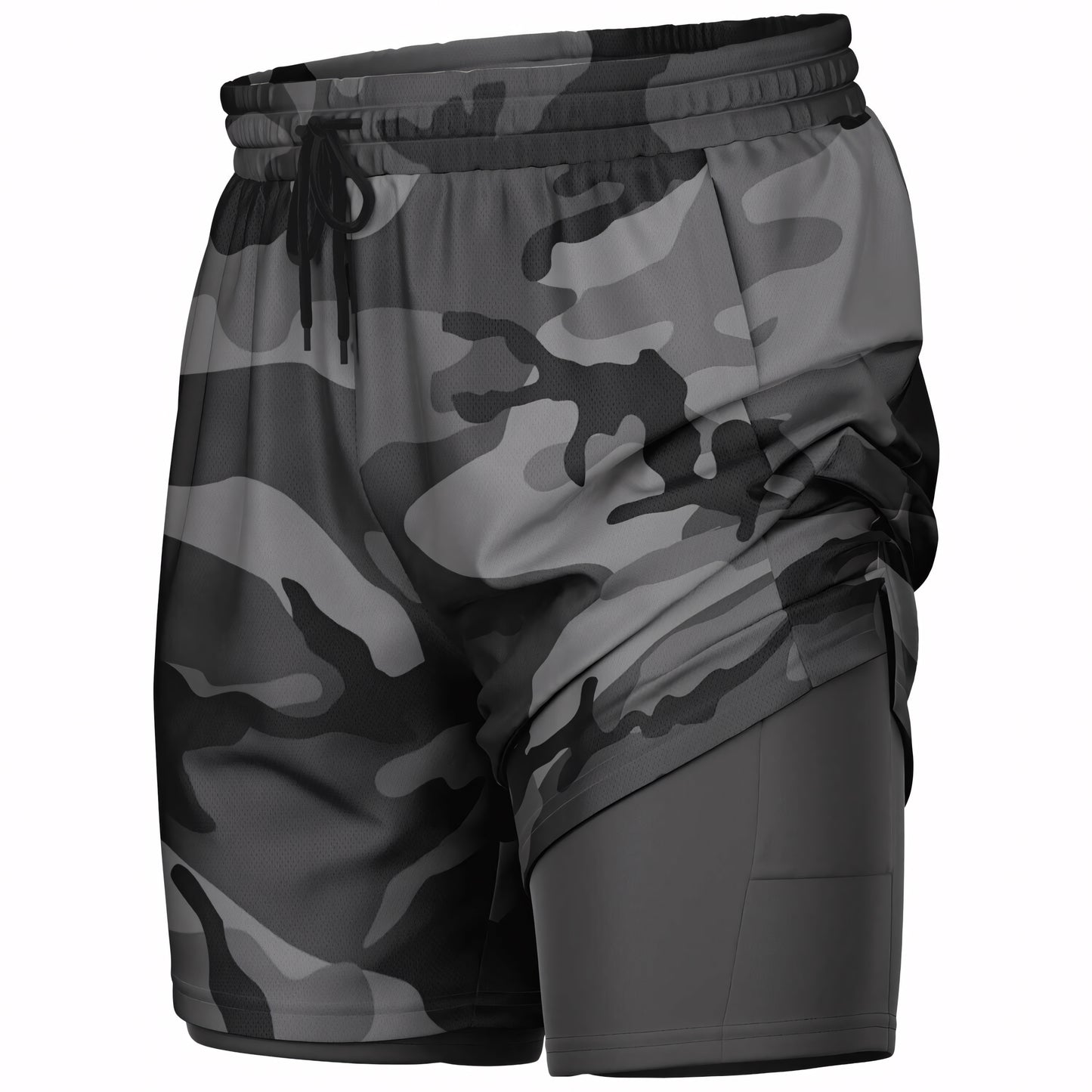 M81 Urban Camo Lined Shorts 7" (Gray-Dominant)